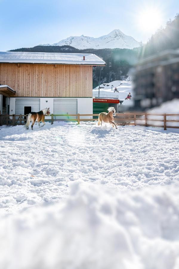 Landhaus Martinus Daire Sölden Dış mekan fotoğraf